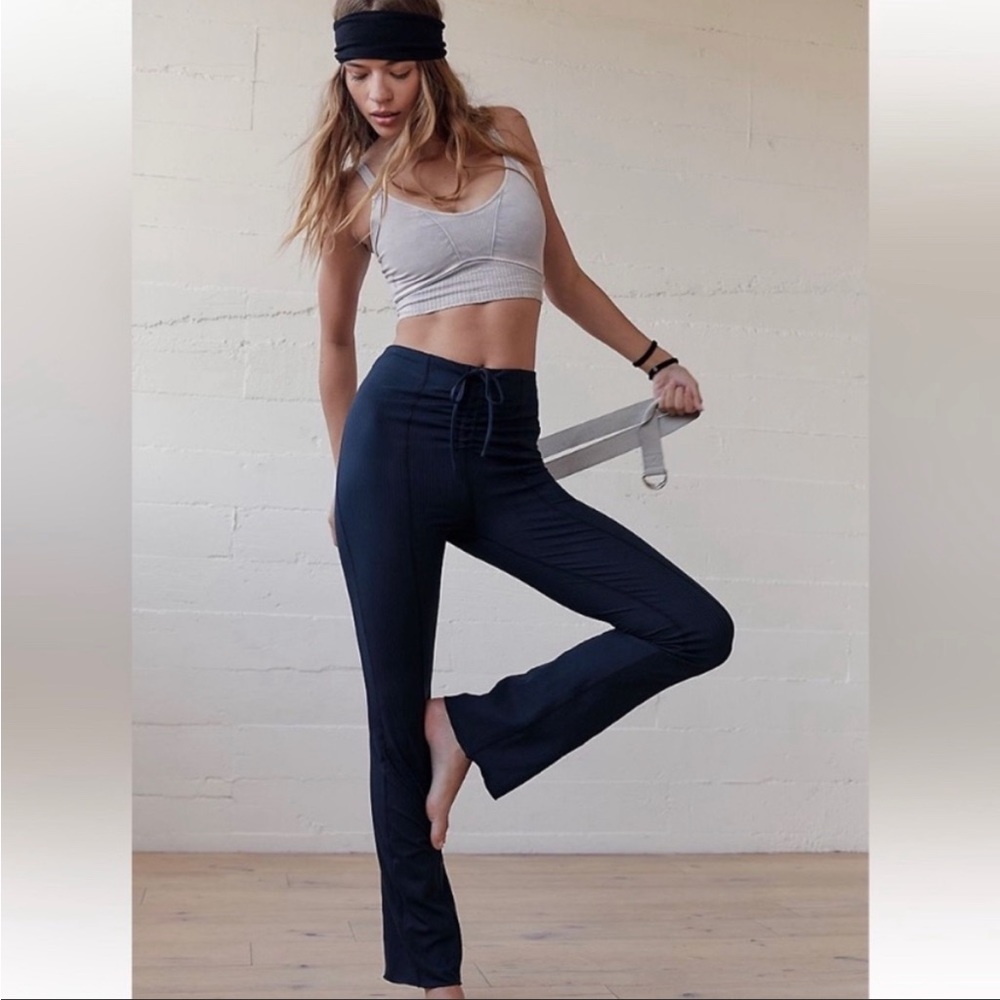 ISO Free People Movement Hot Tip Slim Flares